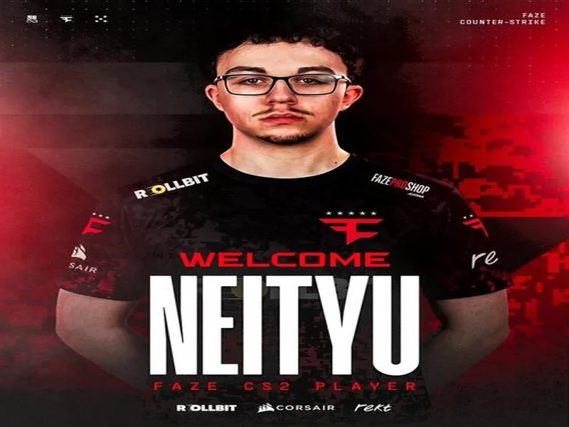 官宣：Neityu临时加入FaZe担任替补